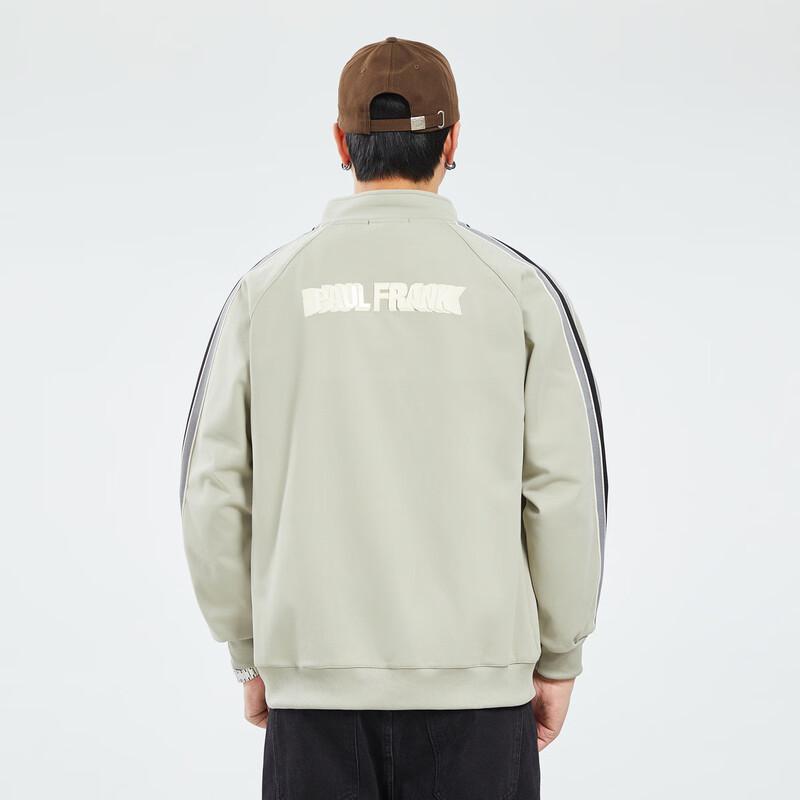 paul frank Мужская полосатая повседневная толстовка на молнии