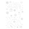 Christmas Decorations: Reindeer Electrostatic Stickers, Glass Window Stickers, Window Display Decoration Stickers