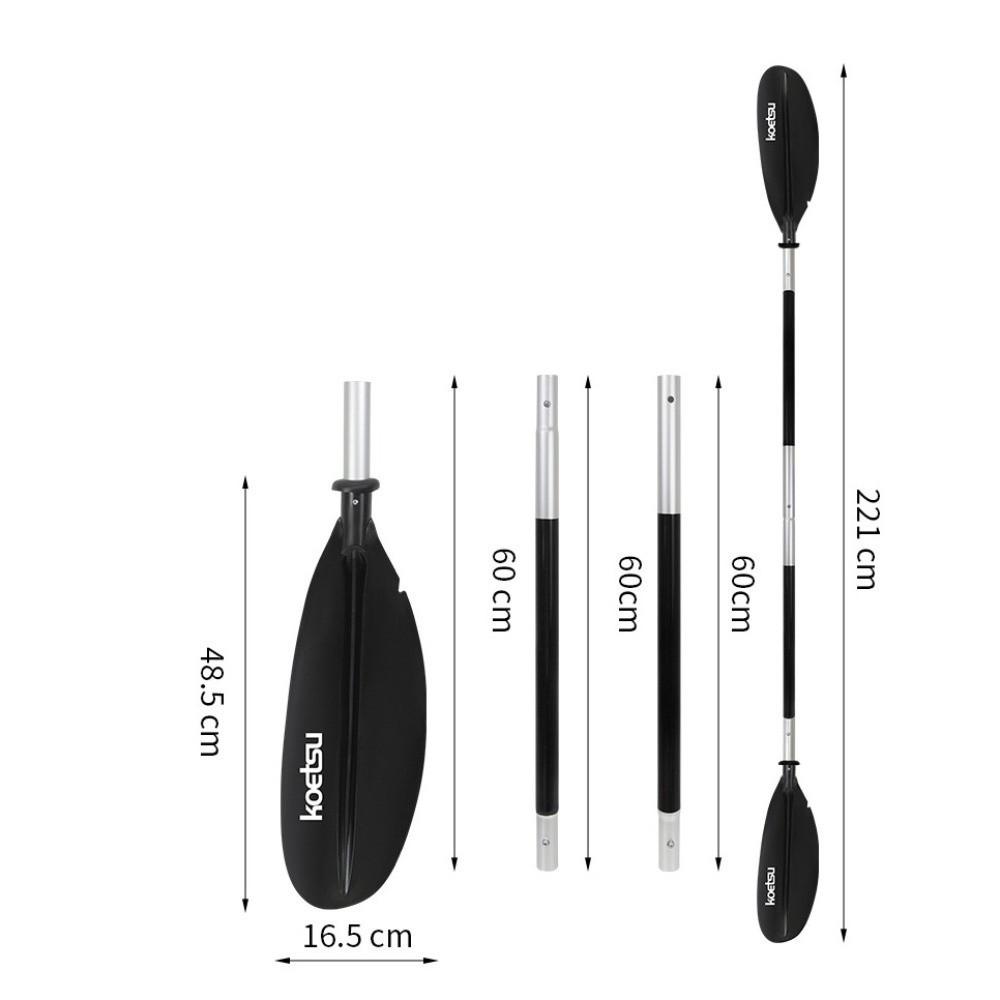 Telescoping Boat Oars Aluminum Shaft Canoe Kayak Paddles For JetSki Boating Kayak Ore