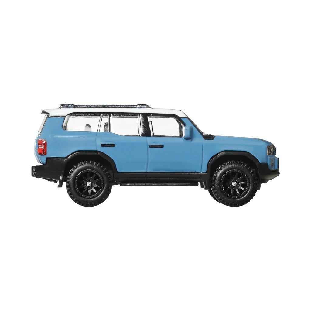 Hot Wheels Car Culture 2024 Toyota Land Cruiser Vehicle for Ages 3 and Up Off-Road Toy, Blue, JBK52,