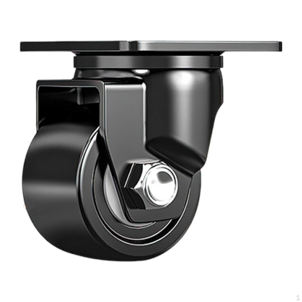 Поворотное колесо с возможностью поворота на градус с фиксируемым тормозом Промышленное для чемоданов, верстаков