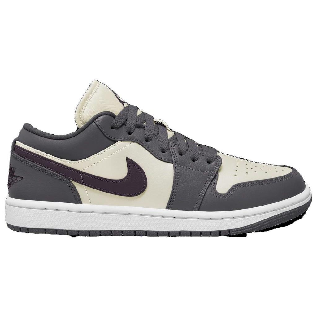 Air Jordan 1 Low Dark Grey Женские кроссовки Sail Off-Noir White DC0774-102