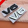 DSYCAR 1 шт. модный 3D металлический V6 дисплей двигателя автомобиля наклейка эмблема значок для автомобилей декоративные аксессуары