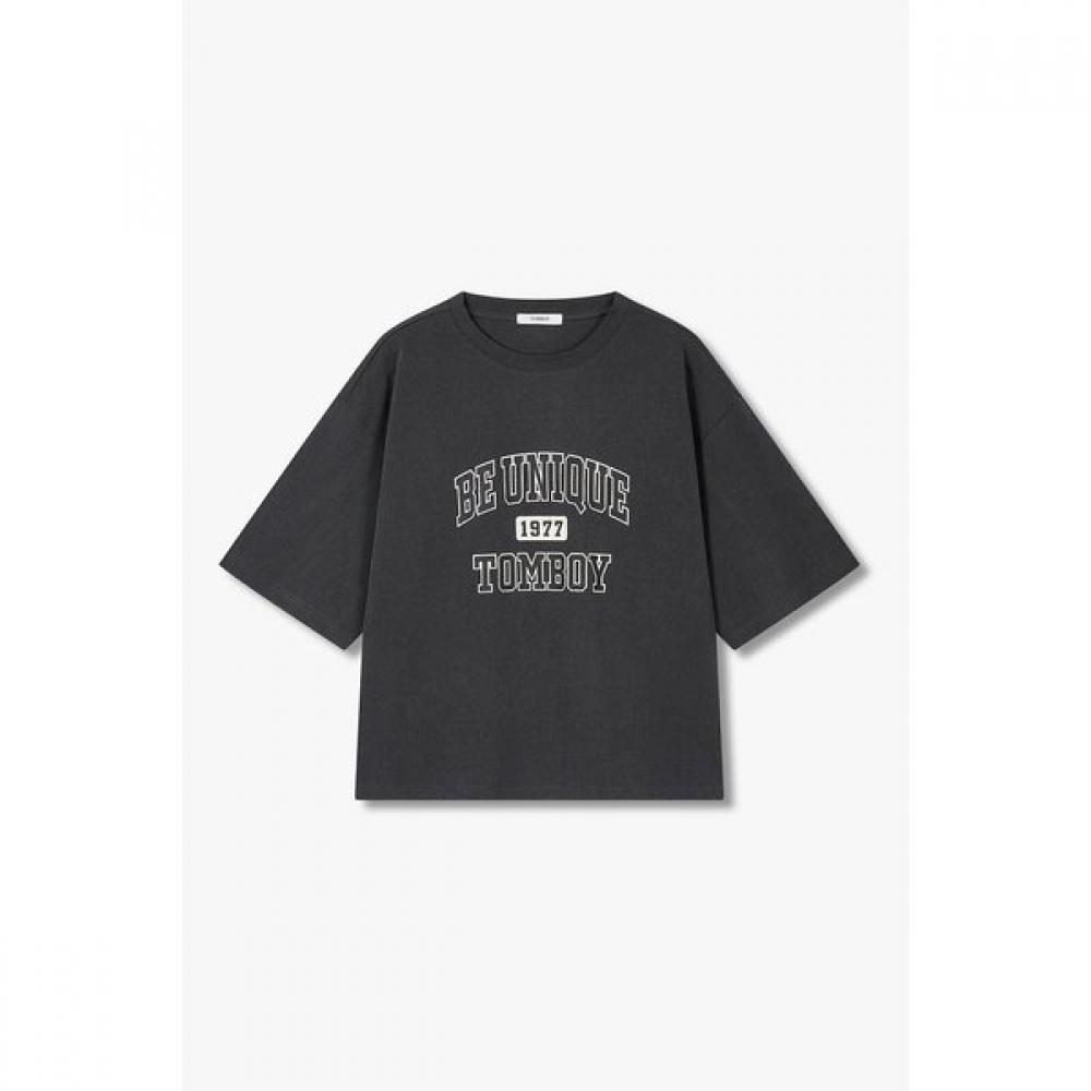 STudio Tomboy VinTage LeTTering Graphic T shirT 9176222990