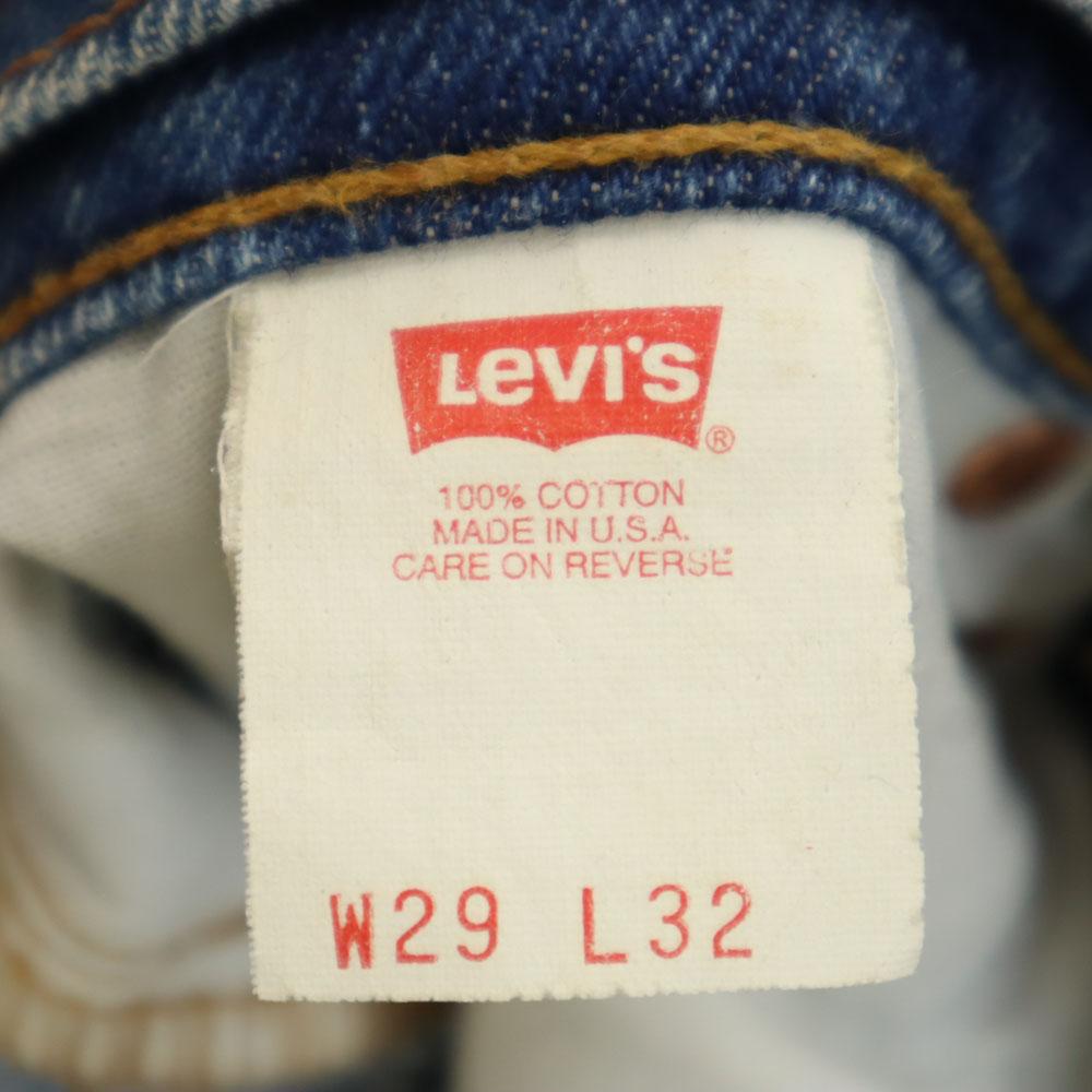 Levi's 94'S90-е 610 Сделано в США Джинсы W29 Индиго синие мужские Б/у