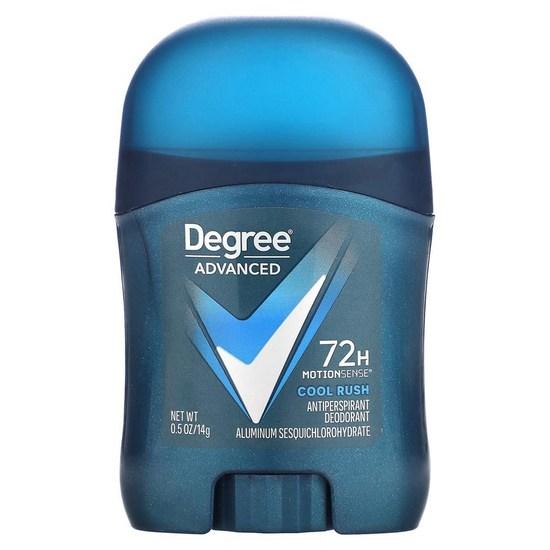 Deodorant Degree 72 Hour Lasting Motion Sense Antiperspirant Cool Rush Fragrance, 2 шт., 14 г