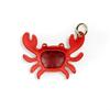 Cute Pu Crab Keychain Summer Bag Charm Multi-color Pu Leather Lobster Pendant  Bag Ornament