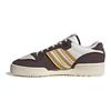 adidas Оригинальные кроссовки Rivalry Low Удобные Простые Амортизирующие Прочные Низкие Кроссовки Унисекс Белый Коричневый IH0499