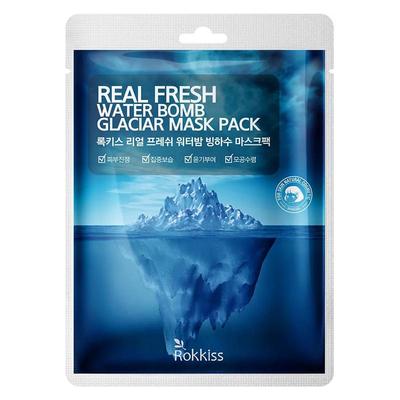 Настоящая маска-бомба со свежей водой Glaciar 23 г