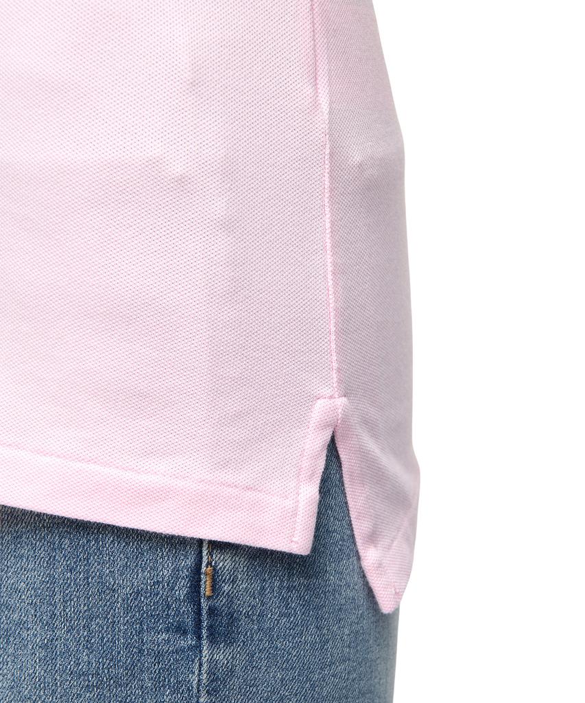 POLO RALPH LAUREN W Сетчатое поло приталенного кроя - Розовое