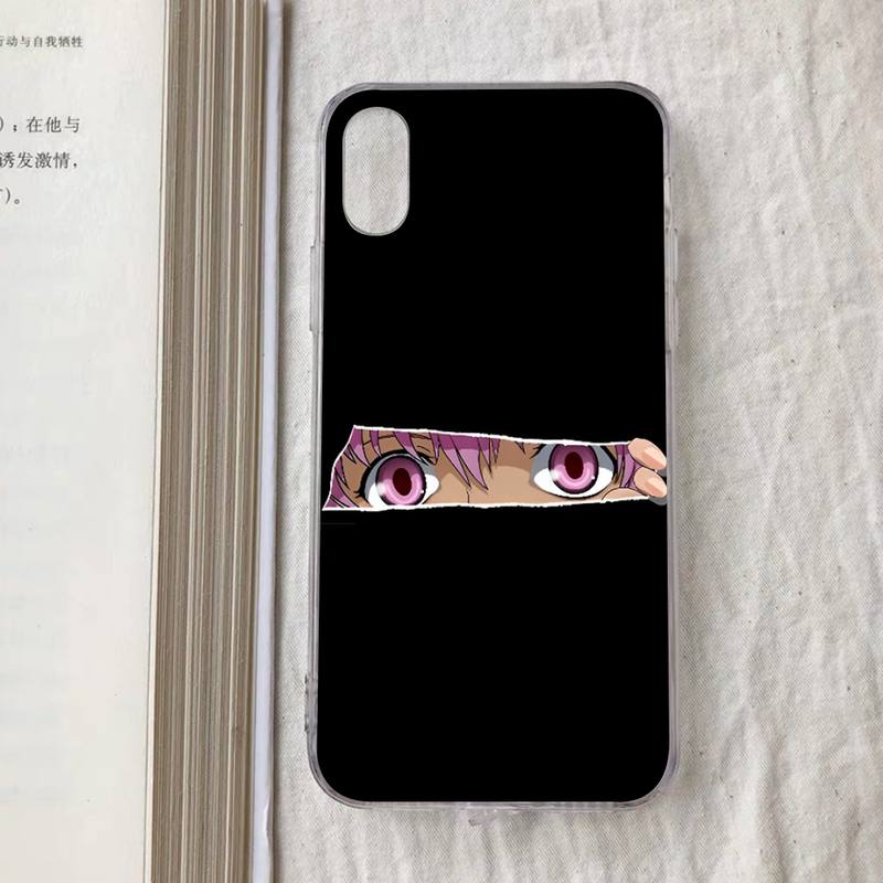 Mirai Nikki Future Diary Гасай Юно Чехол для телефона Для iPhone 13 14 Pro Max XS XR 12 11 Pro 13 Mini 6 7 8 Plus Прозрачная задняя крышка Capa