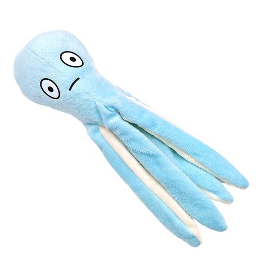 Игрушка для кошки Осьминог с пищалкой Пушистое щупальце Дразнилка Игрушка для кусания Устойчивая к жеванию игрушка Осьминог Интерактивная игрушка для питомца для кошек