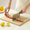 Rectangle Bamboo Chopping Board with Handle Butcher  Chopping Blocks Tool Wooden Tray  Home Use