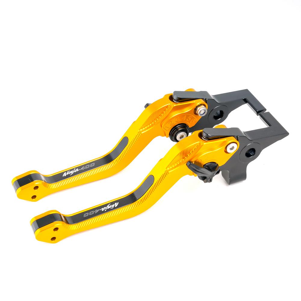 Тормозной рычаг для Kawasaki NINJA400 NINJA 400 EX400 2018, алюминиевые аксессуары с ЧПУ для мотоцикла, тормозные рычаги сцепления