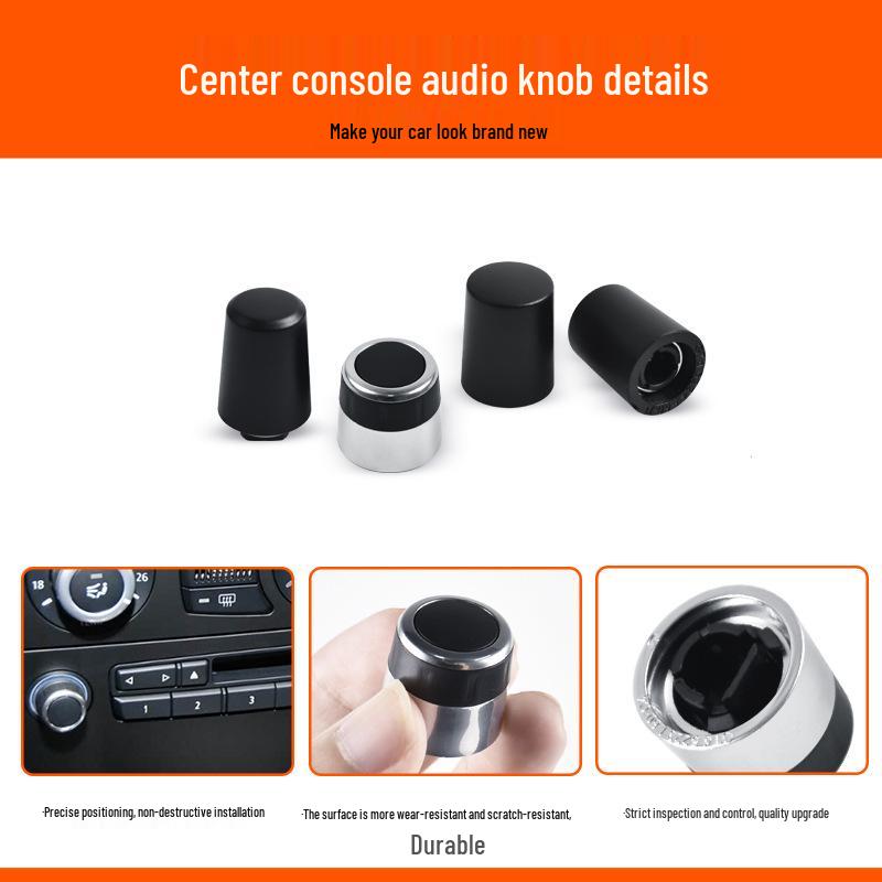 Крышка ручки регулировки громкости переключателя аудио для BMW 5/6/7 серии E60/E66 CD-проигрыватель