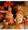 Thanksgiving Scarecrow Doll Series Decorations   Maple Leaf  Goblin Gnome Doll Figurine