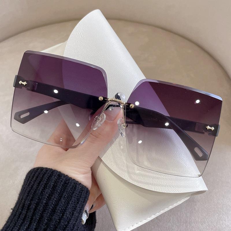 Коричневые солнцезащитные очки для женщин с расширенными возможностями восприятия, солнцезащитные очки для маленького лица, большого лица и тонкие солнцезащитные очки, защита от ультрафиолета и солнца