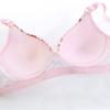 Бюстгальтер с цветочным принтом для женщин, розовый бюстгальтер, беспроводной бюстгальтер без косточек, сексуальный бюстгальтер пуш-ап, нижнее белье больших размеров, женский бюстгальтер, тонкий собранный