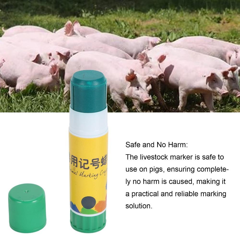 24Pcs Wax Livestock Marking Crayon Durable Farming Marking Accessories Veterinary Marker Pig