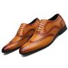 Classic Men Dress Shoes Lace Up Shoes for Man Plus Size Point Toe Business Casual Comfortable Men's Formal Shoes for Wedding