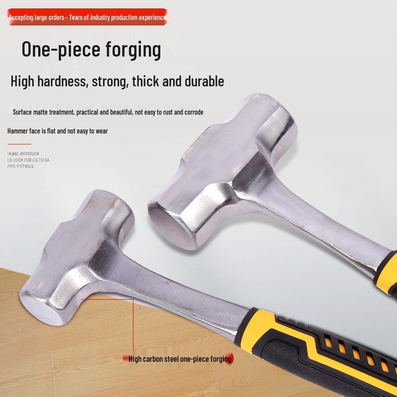 Восьмигранный ударопрочный молоток из высокоуглеродистой стали – для промышленного и бытового использования