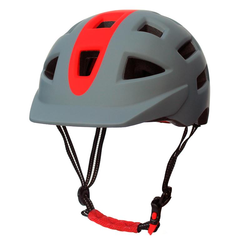 New Arrival Sports Protective Urban Commuting LED Skateboard Skate Helmet Scooter Cycling Bicycle Bike Helmet with Led Light
