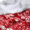Couverture - Catalonia - Sherpa - Flocon de Neige - Rouge - Douce et Chaude