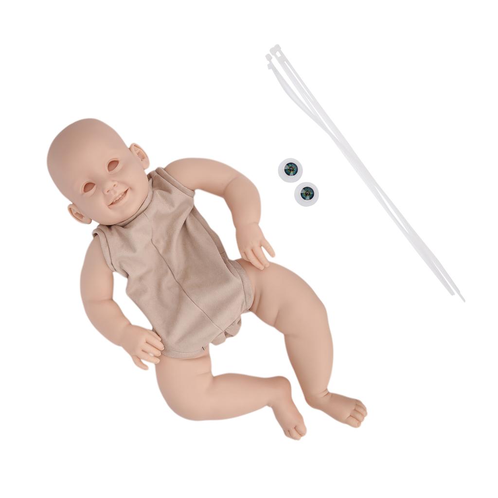 Виниловый DIY Reborn Doll Kit неокрашенный младенец кукла модель части наборы игрушка 28 дюймов