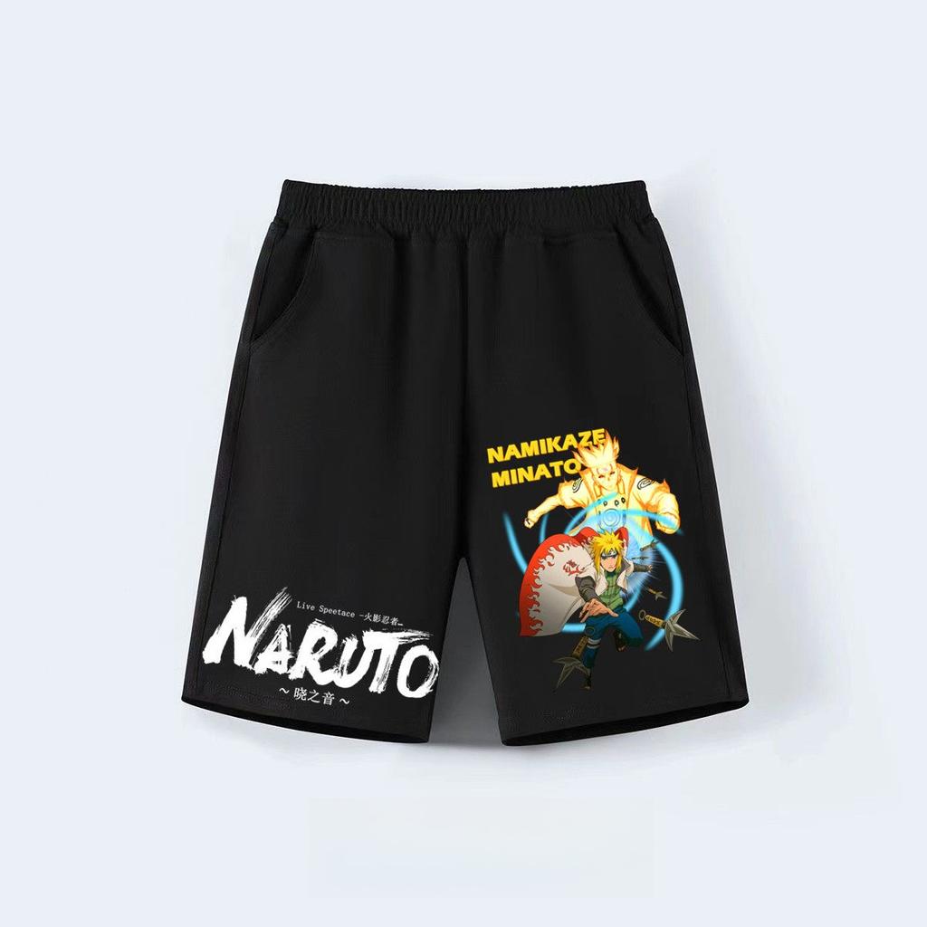 Naruto Men's Shorts for Summer Outerwear Cotton Shorts for Outdoor Activities Anime Casual Sports Pants 2026 New Design