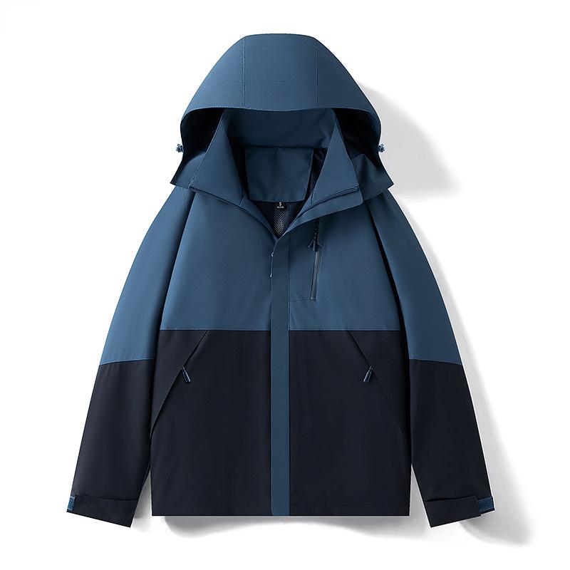Мужская водонепроницаемая штурмовая куртка туристическое снаряжение мужская три в одном американская быстросохнущая куртка