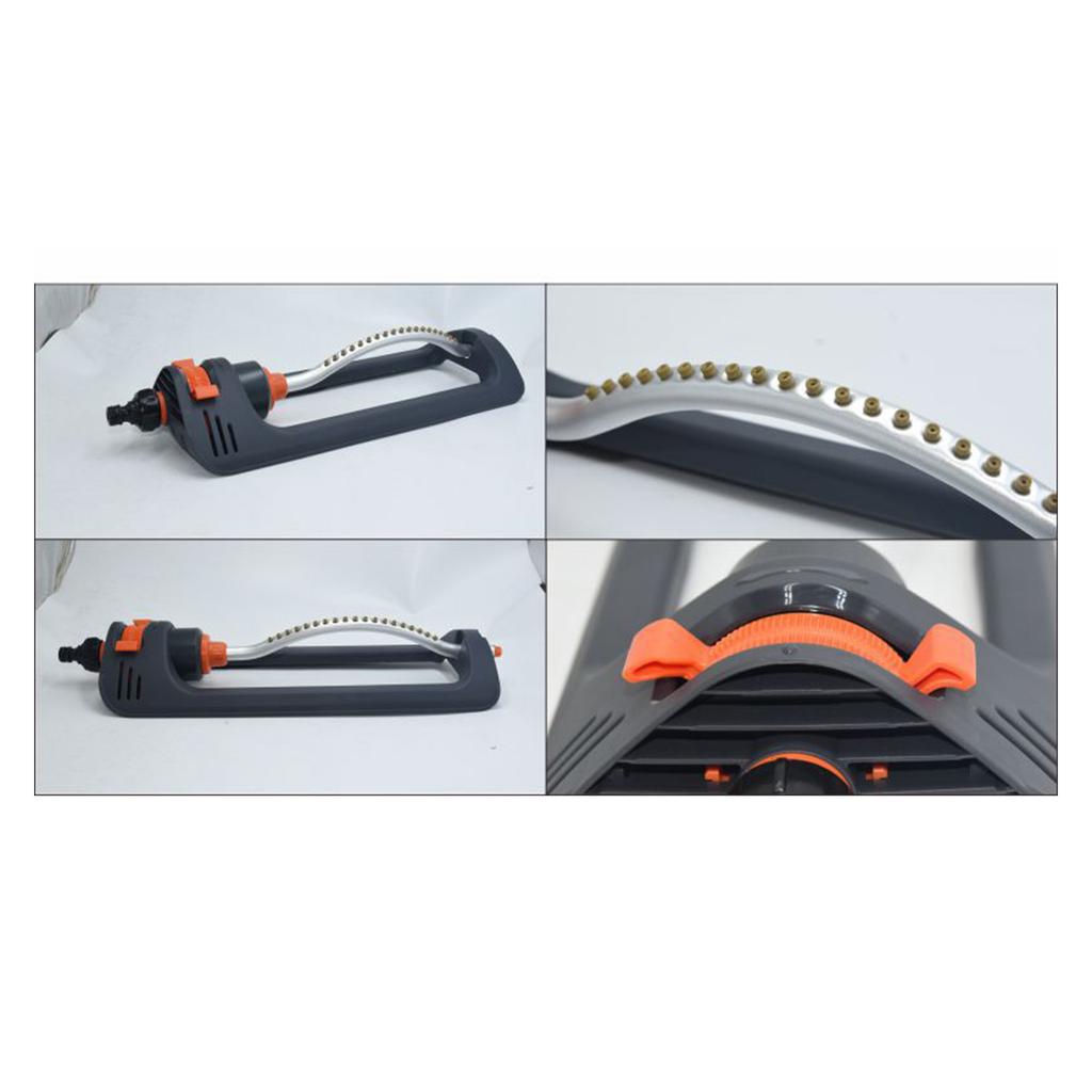 Автоматический осциллирующий газонный дождеватель с 19-луночными насадками, садовый дождеватель, поливочное устройство для сада и сельского хозяйства