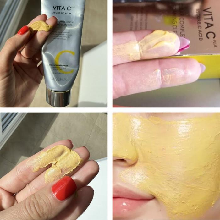 MISSHA Vita C Plus Clear Complexion Foaming Cleanser 120ml AUTHENTIC STORE