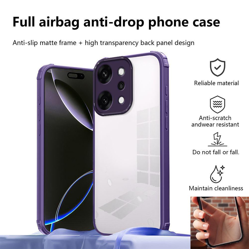 Чехол для OPPO Reno 14 Чехол для телефона Oppo Reno 14 Pro Чехол-обложка oppo Reno14 Pro Защита от падений Ударопрочный Жесткая акриловая задняя крышка