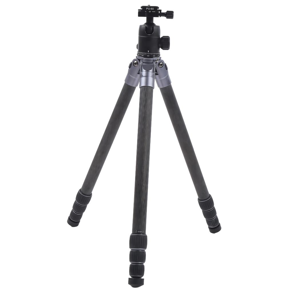 Manbily Camera Tripod Stand Portable Travel Tripod Mount Holder Carbon Fiber Panoramic with Tripod