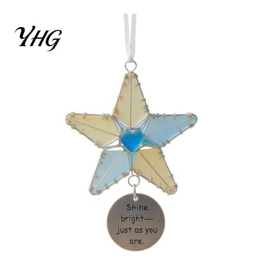 Elegant Hanging Art for Yard Coastal Spirit Ornament, Durable Acrylic Decorative Pendant, Boho Sun Catcher Inspired Home Accents Wall And Porch Decor
