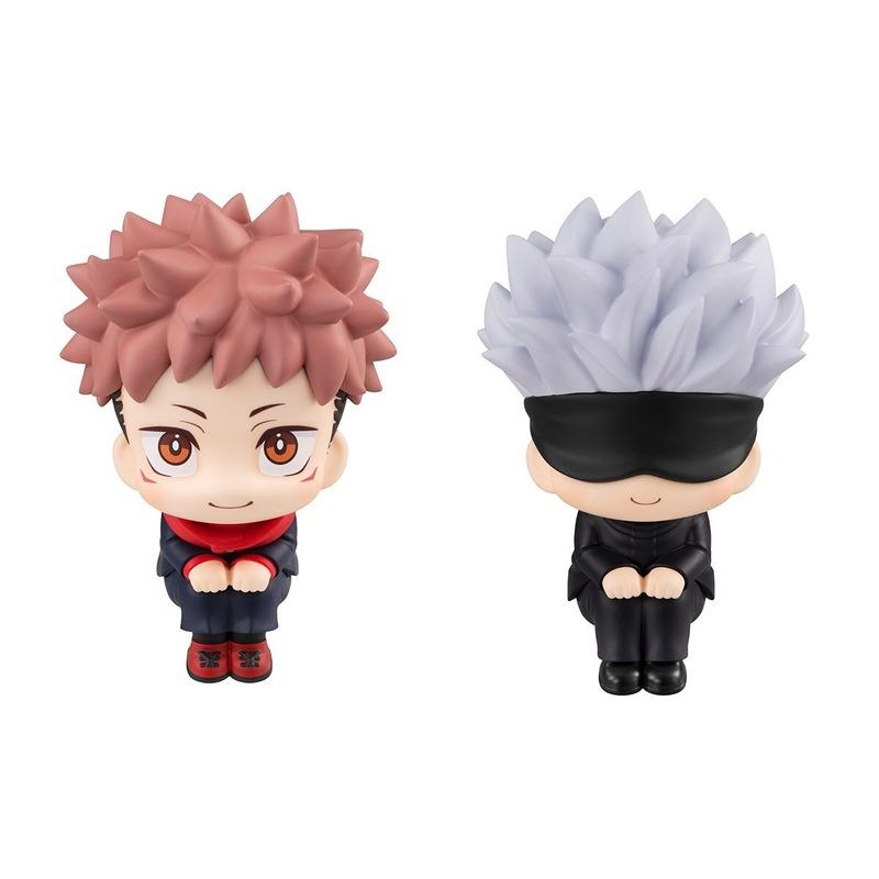 Чиби фигурки Jujutsu Kaisen - Сатору Годжо и Юдзи Итадори PVC Набор для коллекционирования