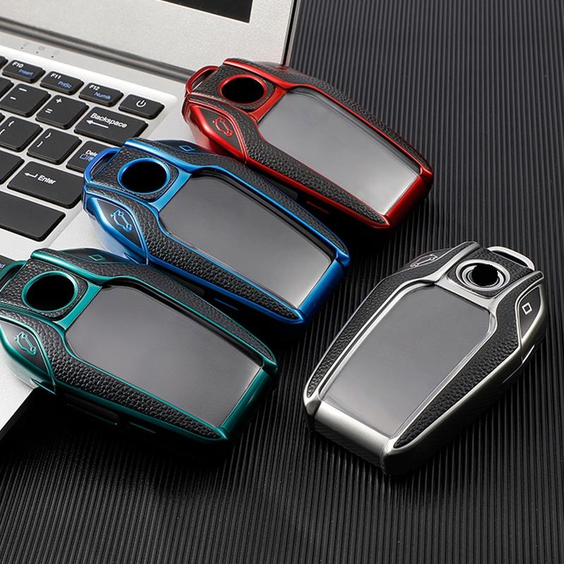 Чехол-держатель для автомобильного смарт-ключа для BMW 5 7 серии G11 G12 G30 G31 G32 I8 I12 I15 G01 X3 G02 X4 G05 X5 G07 X7