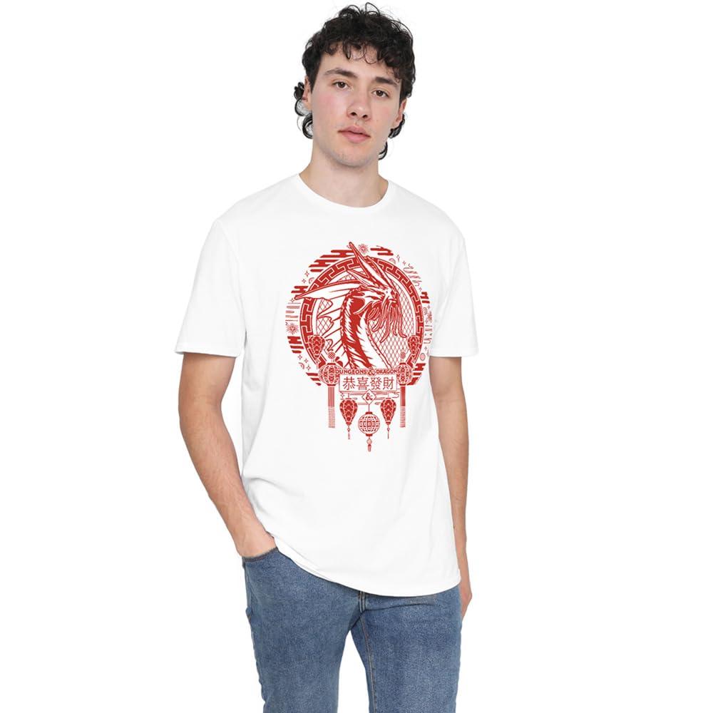 Dungeons & Dragons Mens Year Of The Dragon Beast In The Clouds T-Shirt