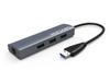 WAVLINK USB Ethernet Speed Data Transfer Aluminum Compact Compatible with Galaxy Tab Matebook Hub/USB3.04 Ports/Gigabit Port/High MacBook/MacBook