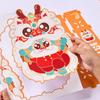 Chinese Style Handheld Dragon Lantern Cartoon Handheld Glowing Lanterns  Party Decor