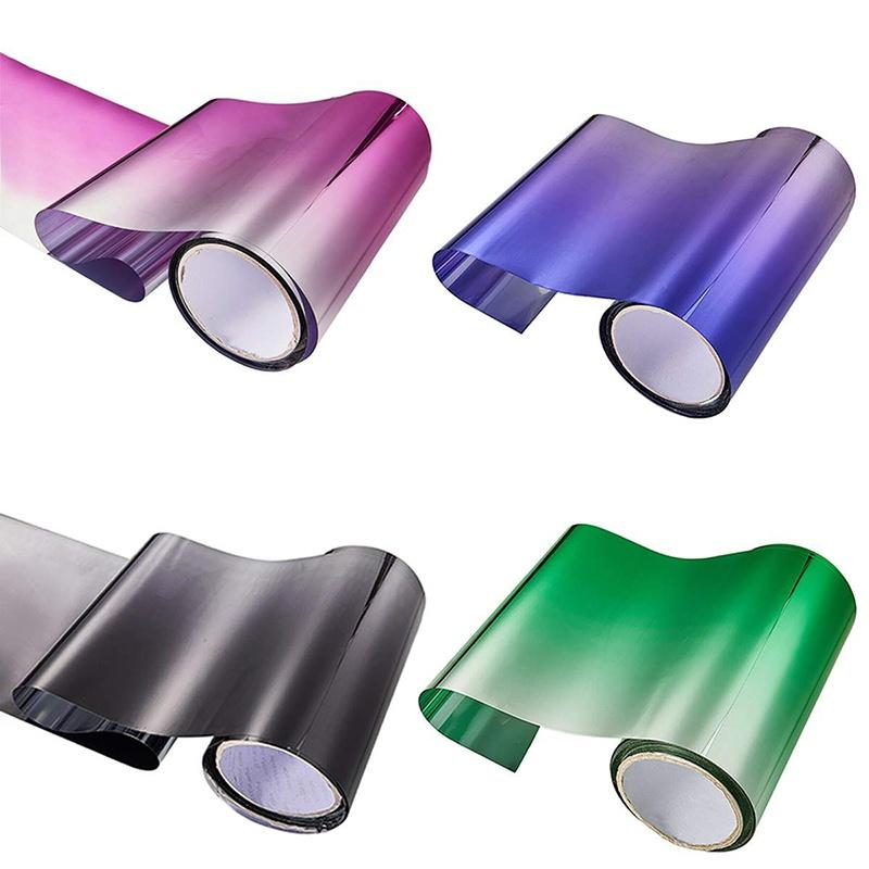 УФ-анти-лобовое стекло автомобиля, солнечная пленка, тонированная наклейка, красочная оконная пленка, солнцезащитный козырек, автомобильные аксессуары