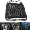 Hot Black Car Organizer Seat Back Storage Elastic Car Mesh Net Bag Between Bag Luggage Holder Pocket for Auto Cars 30*23CM