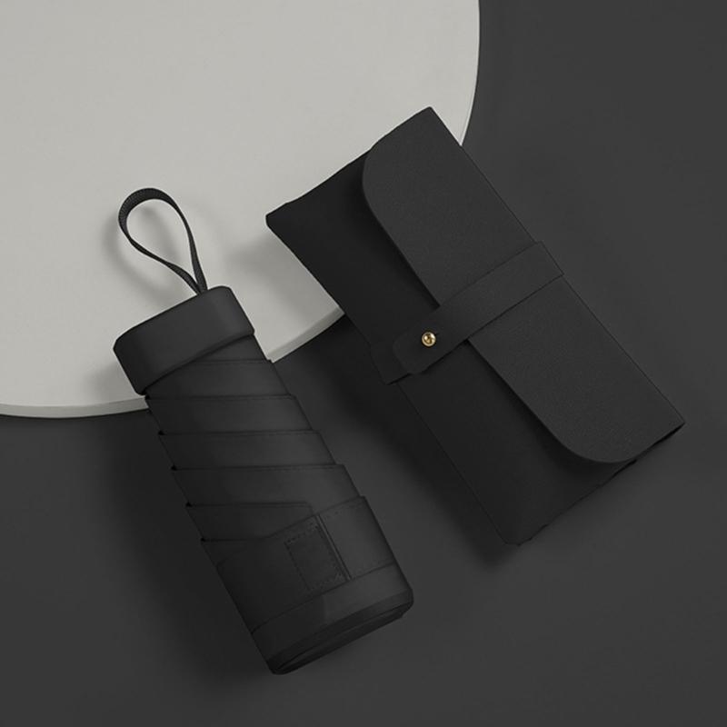 Карманный зонт Долговечность Конструкции из железного волокна УФ-зонт от солнца Дождевые зонты для активного отдыха и поездок на работу