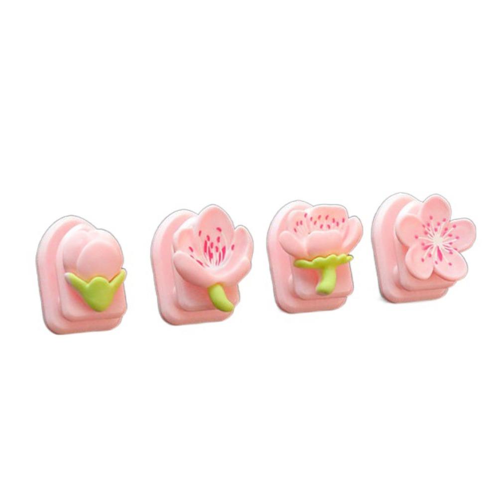 Paste Style Flower Car Small Hook Multifunctional Car Hanging Hook Car Decorations