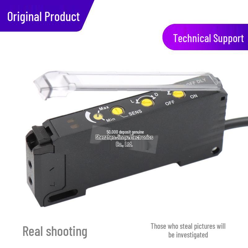 Original Otes V2RF-N NPN Fiber Optic Sensor Amplifier