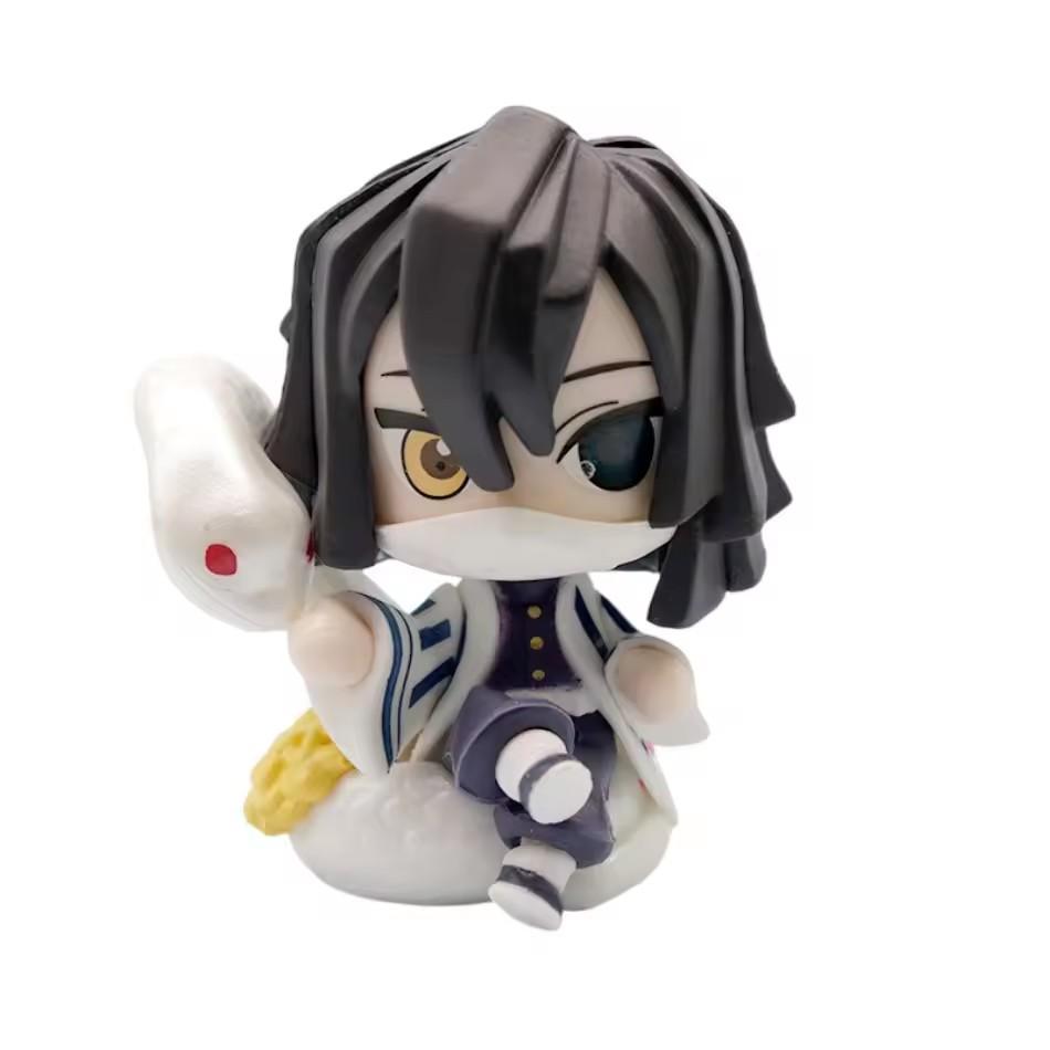 НОВЫЕ фигурки Q Posket Клинок, рассекающий демонов Мини-фигурки Наборы по 5 шт. 10 шт. 12 шт. 15 шт. Kimetsu No Yaiba Маленькие ПВХ куклы Коробка для рабочего стола