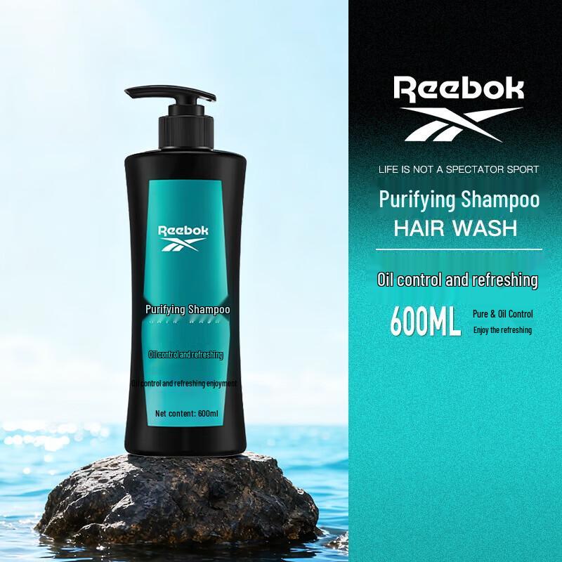 Reebok Мужской шампунь для контроля жирности и освежения