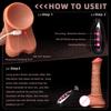 Horse-Shaped Dildo with Thrusting Motion - Realistic Animal Design Silicone Penis for Women, Electric Vibrating Massager Sex Toys