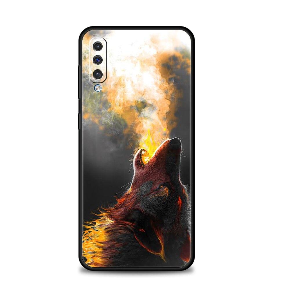 Полный мягкий зверь Лев волк для Samsung Galaxy A10 A70 A20e A20s Note 20 Ultra 10 A30 A10s A40 A50 M52 5G A03 A01 чехол для телефона