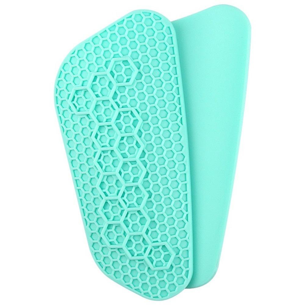 1 Pair Soccer Shin Guards Silicone Football Shin Pads Lightweight Football Protectors Pads for Kids Youth Adults